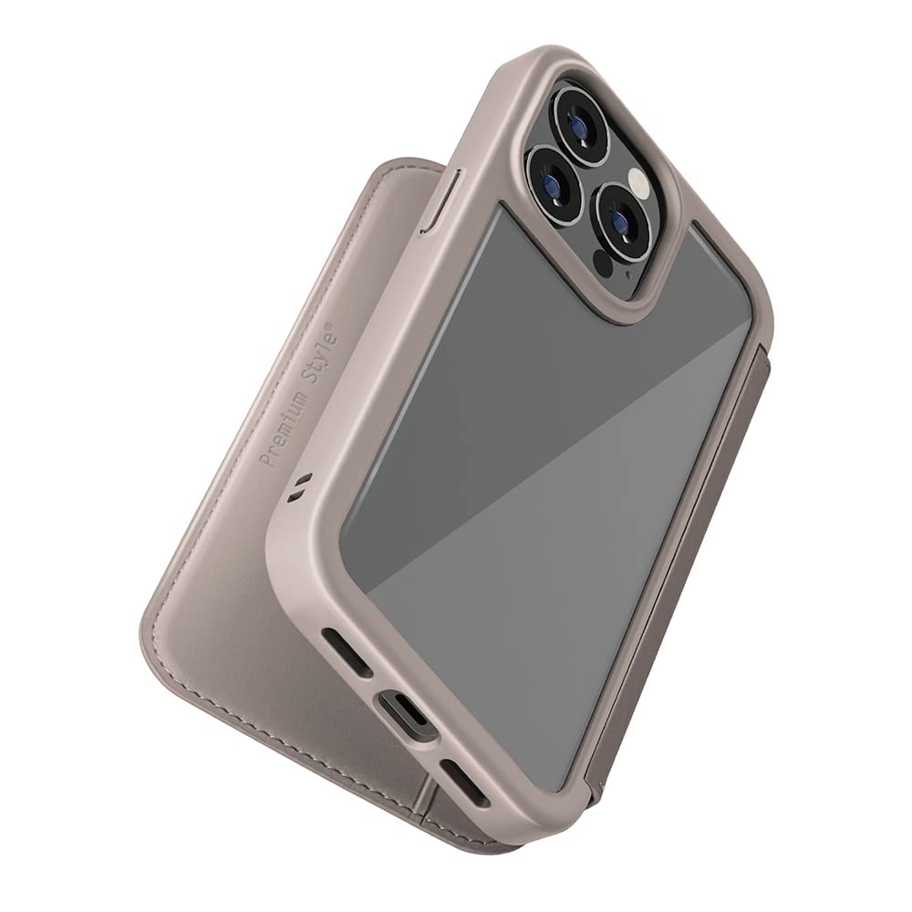 Amazon.co.jp: Premium Style iPhone14Pro 用 ガラスフリップ